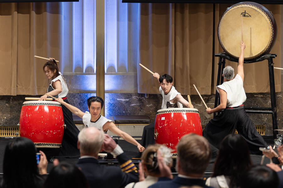 Taiwan Night at Sir John A. Macdonald Building on Parliament Hill.